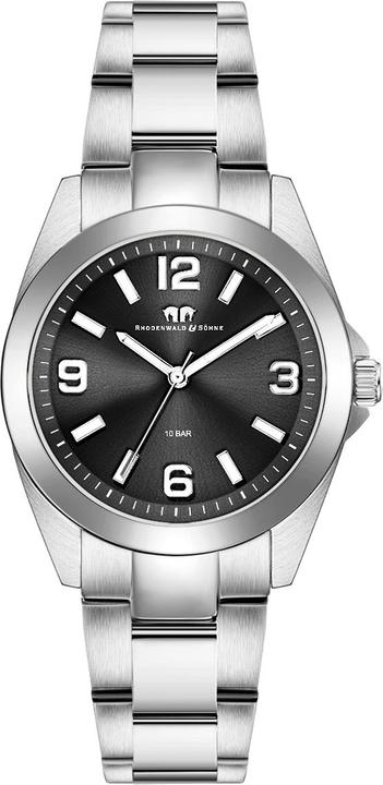 Immagine prodotto Orologio al quarzo da donna Majestia in acciaio inox argento - 32446 (Orologio da polso analogico, 37.50 mm)