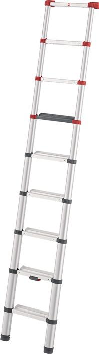 Actual product image Hailo Flexline Teleskopleiter T100 11 Stufen (Single ladder, Stepladder, 300 cm)
