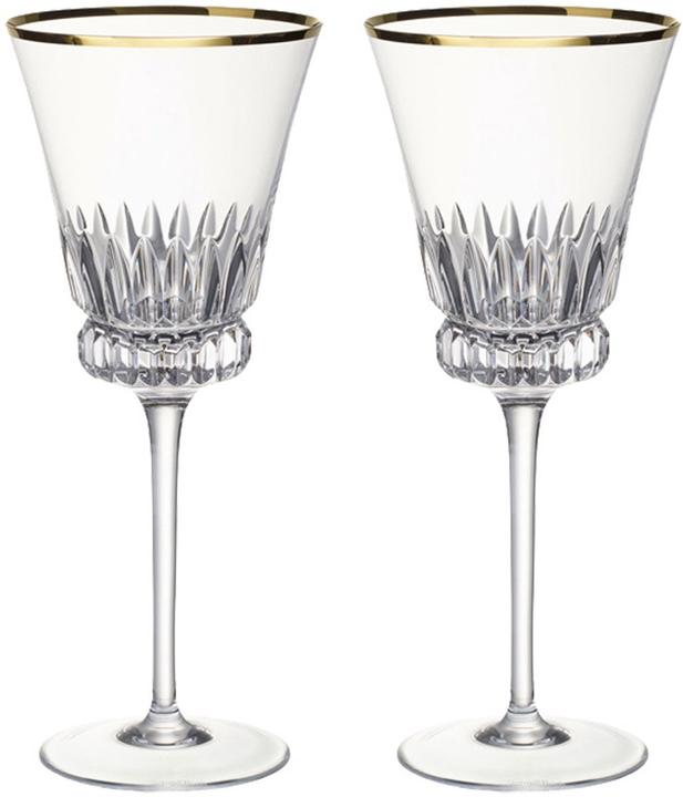 Actual product image Villeroy & Boch Red wine goblet, set of 2 pieces Grand Royal Gold (20 cl, 2 Glasses, Red wine glasses)
