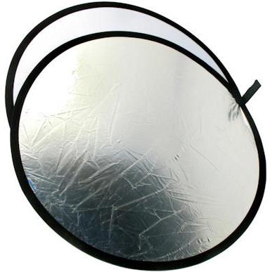 Thumbnail - Lastolite Faltreflektor 76 cm silber/weiss (Faltreflektor, 76 cm), Softbox + Reflektor
