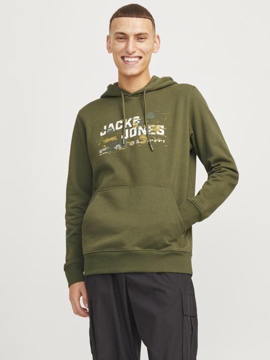 Produktbild Jack & Jones Jcooutdoor Logo Sweat Hood Sn (S)
