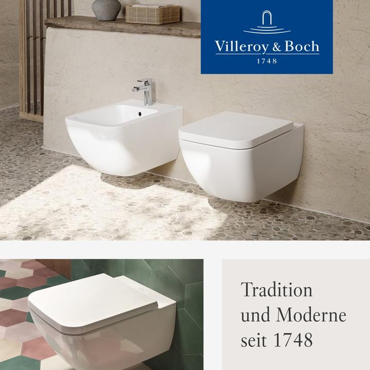 Productafbeelding Villeroy & Boch Venticello toiletzitting, met softclosemechanisme en afneembare zitting
