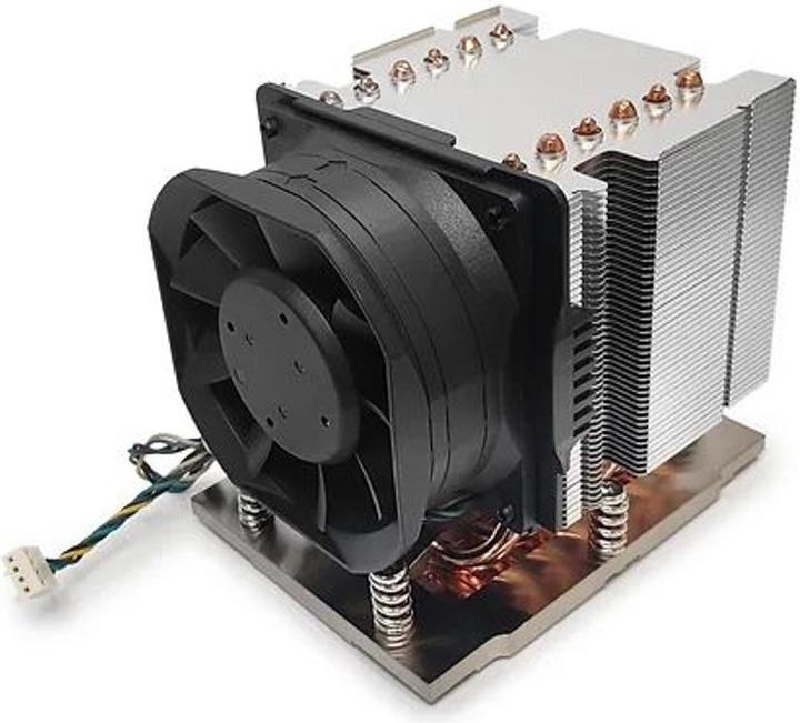 Immagine prodotto Dynatron J12 AMD Genoa SP5 cooler 3U attivo in alluminio con alette impilate e tubi di calore in rame. (105 mm)