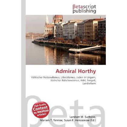 Admiral Horthy, Fachbücher