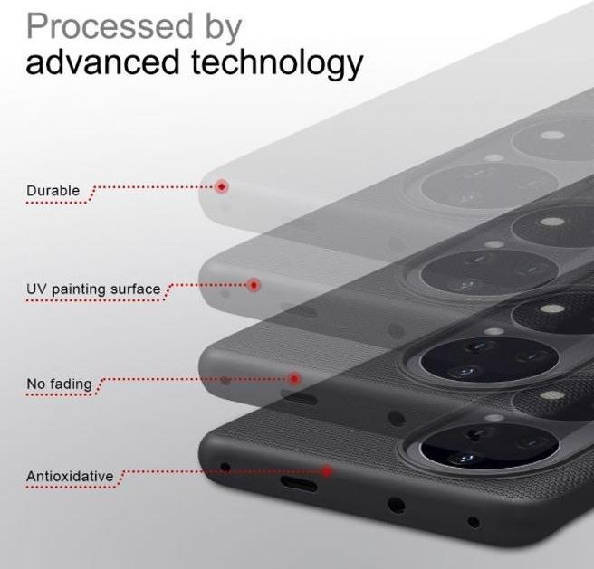 Actual product image Nillkin Super Frosted Shield Series (Huawei P50 Pro)