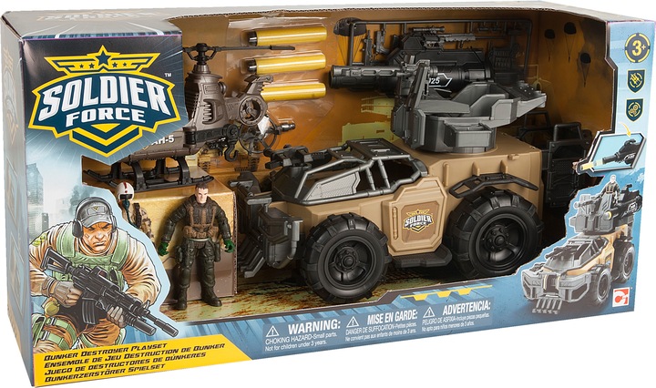 Actual product image Chap Mei Soldier Force - Bunker Destroyer Playset (545015)