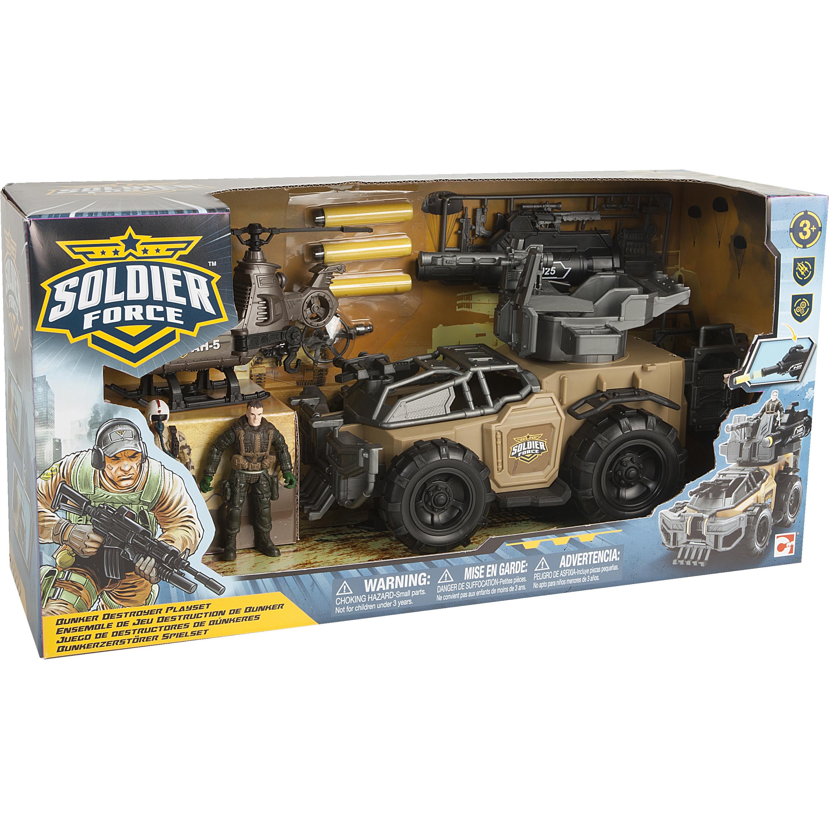 Thumbnail - Chap Mei Soldier Force - Bunker Destroyer Playset (545015)