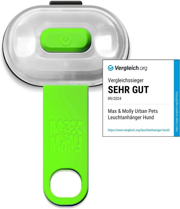 Image du produit Max & Molly Matrix Ultra LED, vert (Chien, Général)