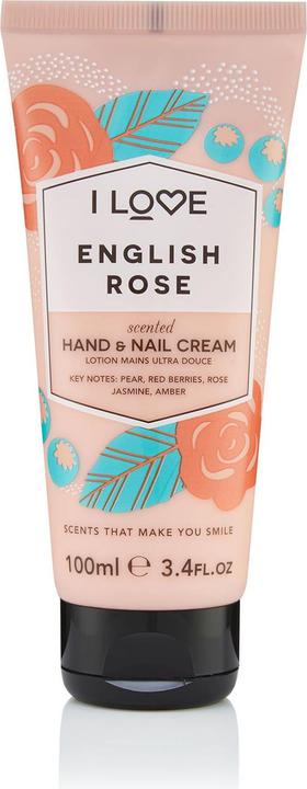 I Love... Handcrème English Rose Hand & Nail Cream 100 ml (100 ml)