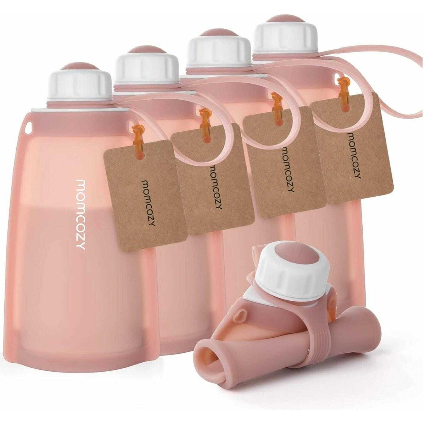 Momcozy, Babynahrungsbehälter, Silikon-Milchaufbewahrungsbeutel