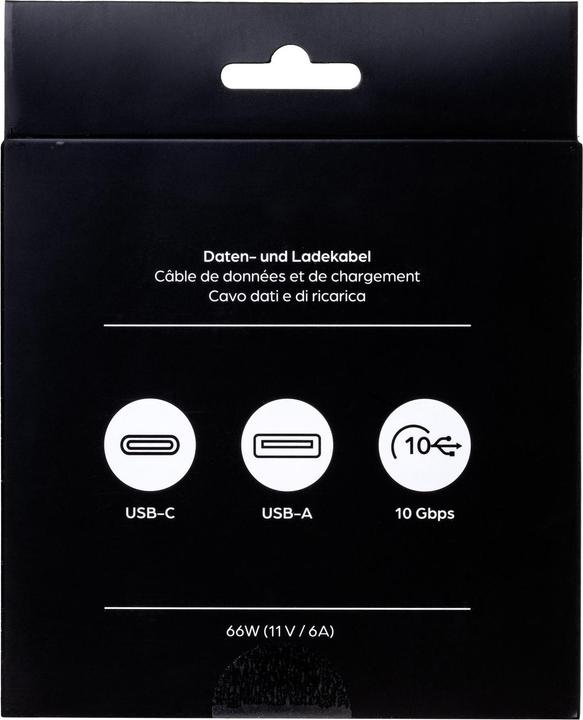 Produktbild Onit USB 3.1-Kabel USB A - USB C 2 m, Weiss (2 m, USB 3.2 Gen 2, 66 W)