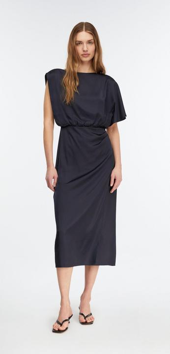 Image du produit Comma Asymmetrisches Satinkleid mit Drapierung (48)