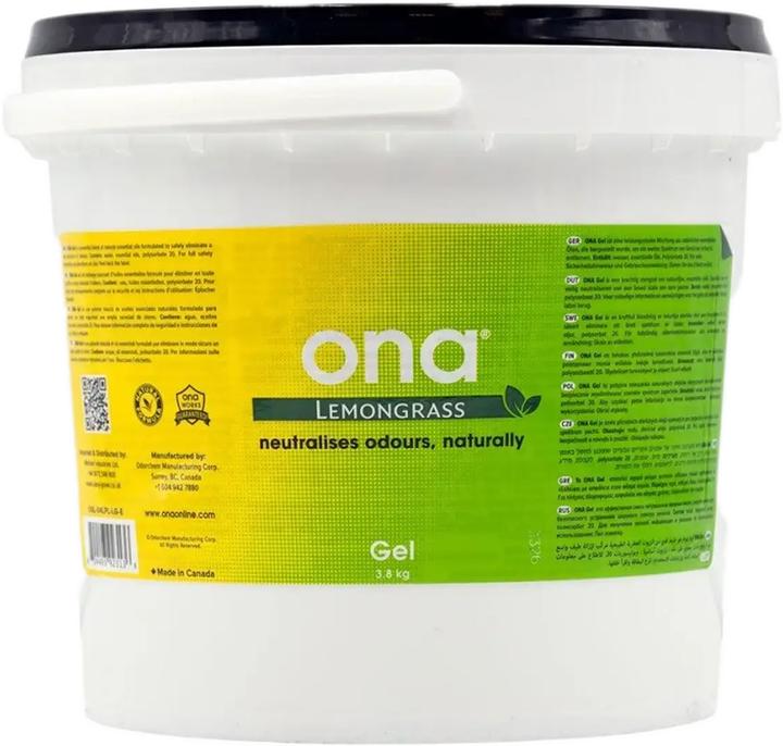 ONA Gel Lemongrass 4L