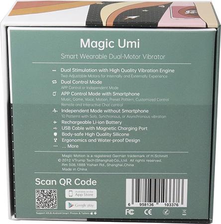 Image du produit Magic Motion Vibromasseur Umi Smart Wearable à double moteur