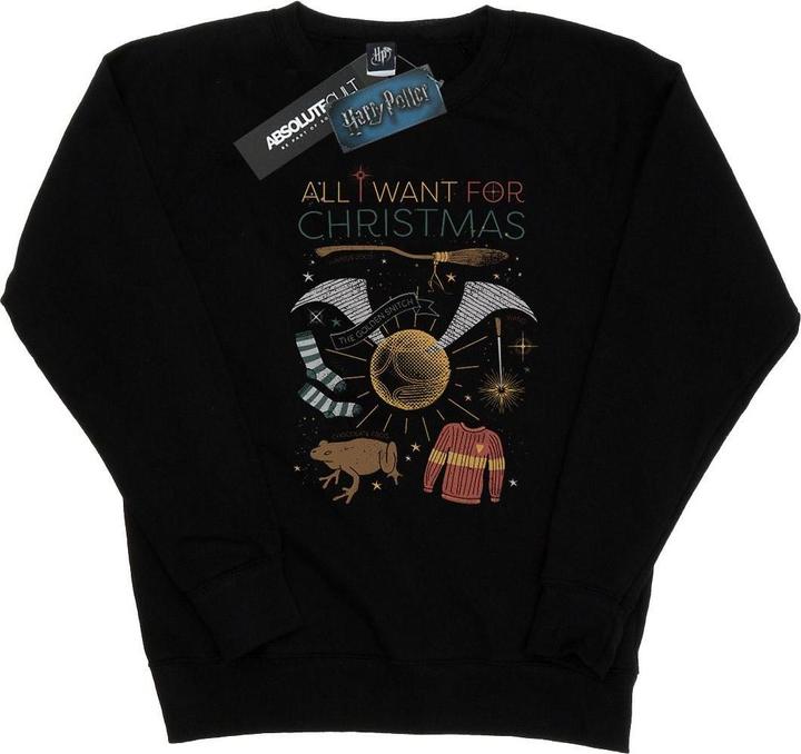 Actual product image Womens/Ladies All I Want For Christmas Sweatshirt (L)