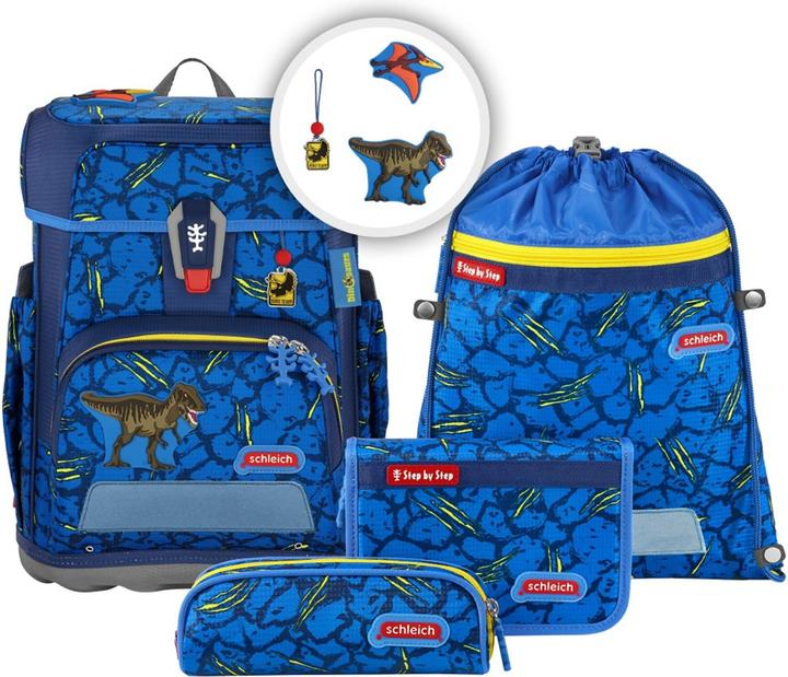 Produktbild Step by Step Schulrucksack-Set Cloud 5teilig Limited Edition by SCHLEICH (19 l)