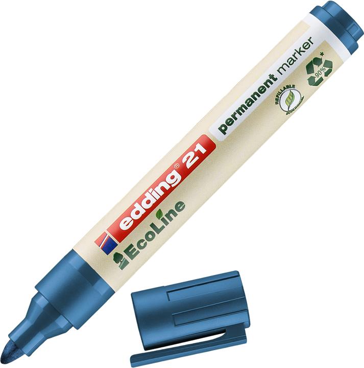 Actual product image Edding Permanent marker 21 (Blue, 1.50 mm, 1 x)