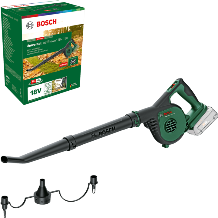 Produktbild Bosch Home & Garden UniversalLeafBlower 18V-130 (Akkubetrieb, Laubbläser)