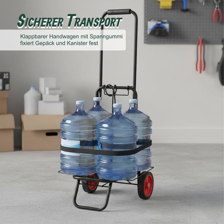 Actual product image Relaxdays folding trolley (35 kg)