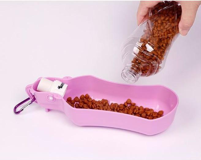 Image du produit MU Classic Terry Series Distributeur d'eau portable pour chiens (280 ml) (0.28 l)