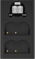 Actual product image Newell camera charger DL-USB-C dual-channel charger for EN-EL3e batteries (Camera battery charger)