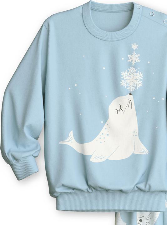 Actual product image Calida Toddlers Seal Bündchen-Pyjama (80, 86)