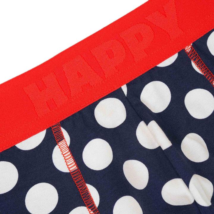 Produktbild Happy Socks 3-Pack Navy Big Dot Short Boxers (S, 3er Pack)
