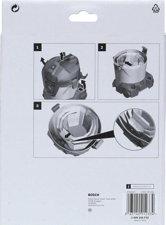 Produktbild Bosch Zubehör Papierstaubbeutel