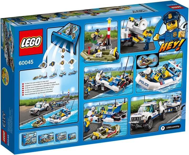Actual product image LEGO City Police Boat Transporter (60045, LEGO City)