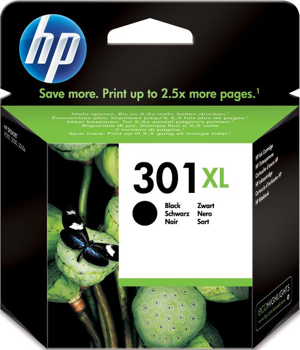 Produktbild HP 301XL High Yield Black Original Ink Cartridge