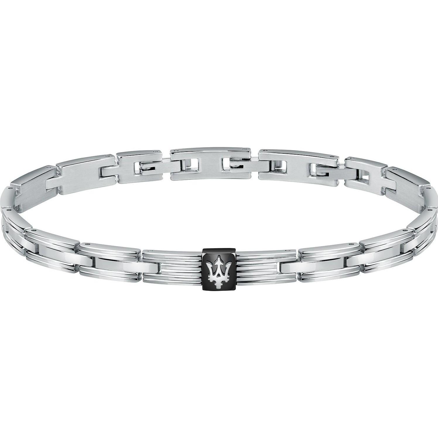Maserati, Armschmuck, Armband, (22 cm, Edelstahl)