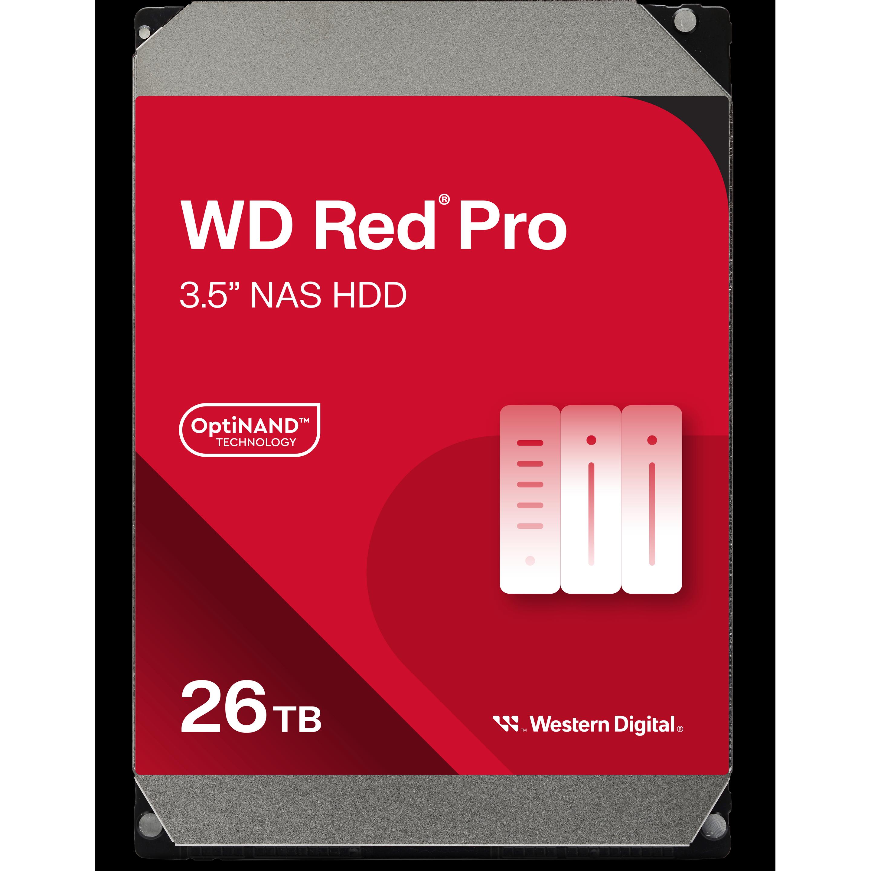 WD Red Pro (26 TB, 3.5", CMR), Festplatte