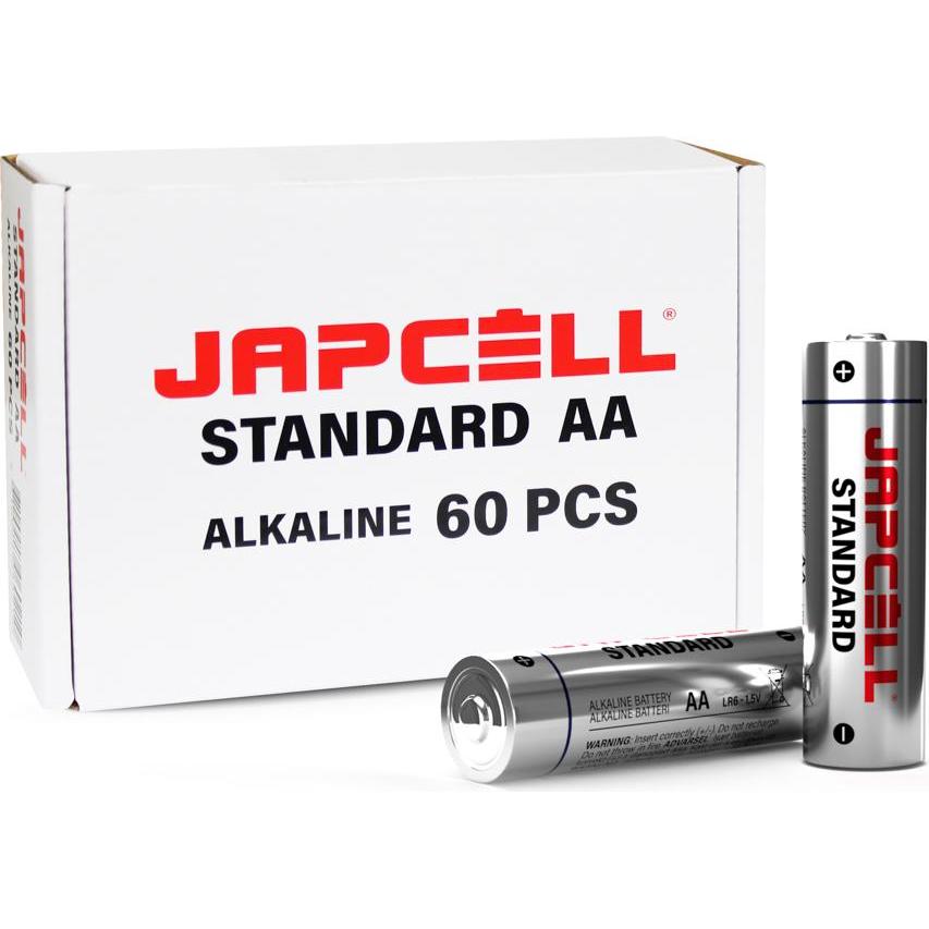 Japcell Standard (60 pz., AA), Batterie + pile