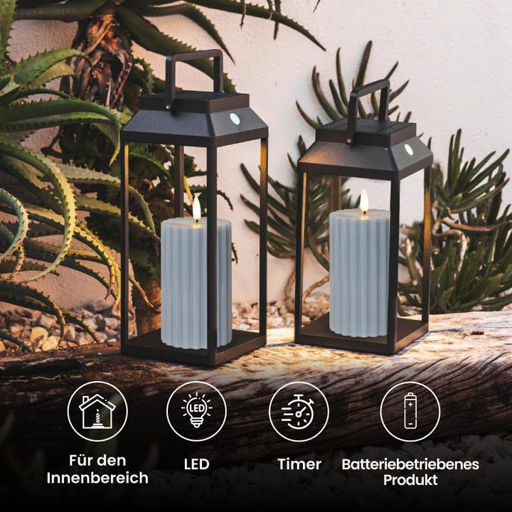 Actual product image Star Trading LED Pillar Candle Flame Stripe (1 x)