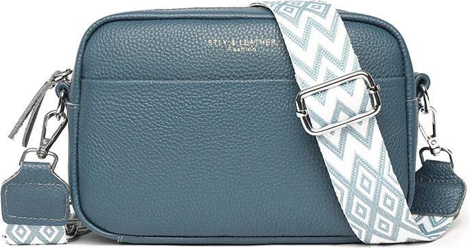 Only-Bags.Store Borsa crossbody in vera pelle, borsa a tracolla, borsa a mano