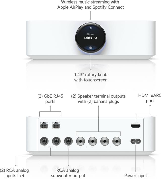 Produktbild Ubiquiti Premium-Lautsprecherverstärker (Verstärker)