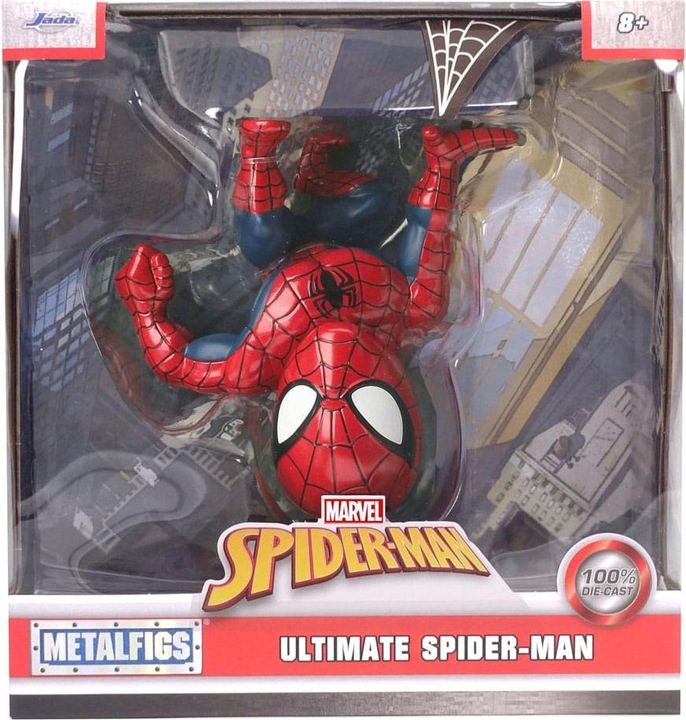 Actual product image Jada Marvel Figure 6" Spider-Man