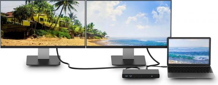 Image du produit Urban Factory Hubee Pro: Triple Display USB-C (USB-A, USB-C)