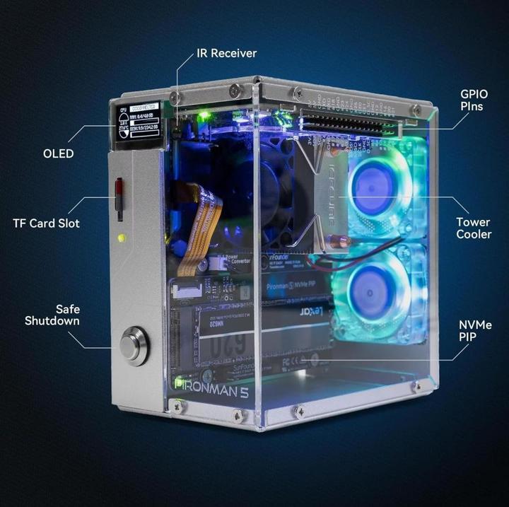 Image du produit Raspberry Pi Pironman 5