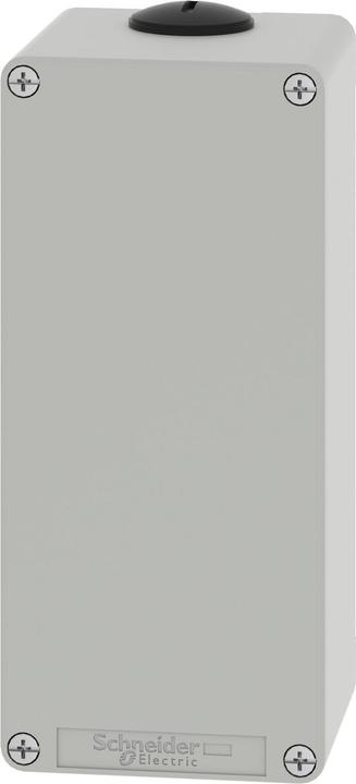 Produktbild Schneider Electric XAPD34 Leergehäuse XAP Metall grau ohne Bohrung - CSA (Gehäuse)