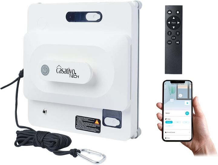 Produktbild Casativo Profi-Fensterputz-Roboter mit App & Fernbedienung