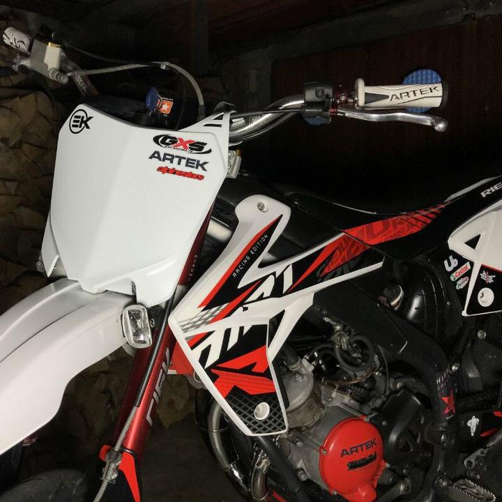 Actual product image Artek Pre-cut motorcycle stickers