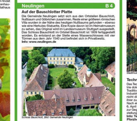 Produktbild PublicPress Rad- und Wanderkarte Pforzheim - Bretten - Calw