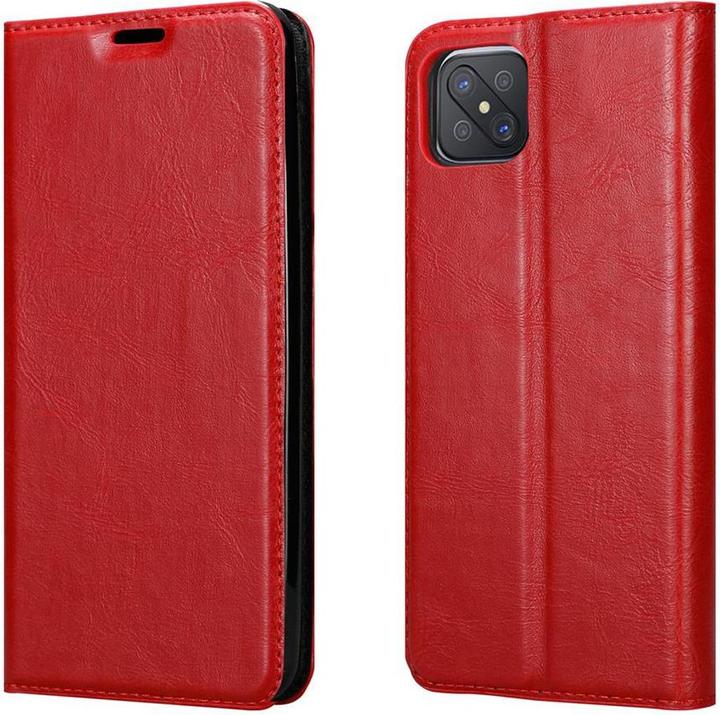 Actual product image Cadorabo Book Invisible Magnet Cover (Oppo A92s)