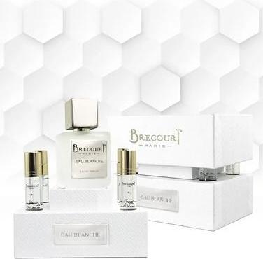 Actual product image Brecourt Paris BRECOURT EAU BLANCHE EDP 120 ML + VIAL 4X6 ML (Eau de parfum, 100 ml)
