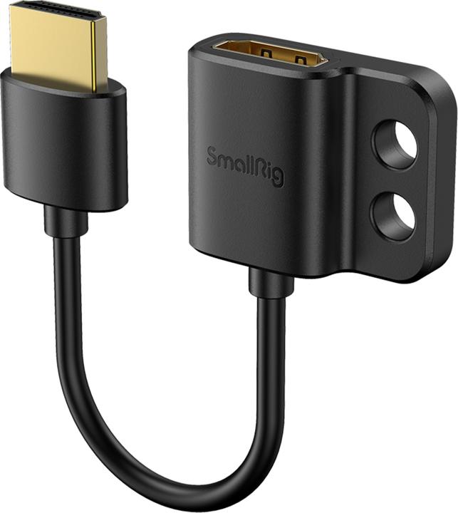 SmallRig Ultra Slim 4K HDMI Adapter Kabel (A to A) - 3019 (0.08 m, HDMI, 2.0)