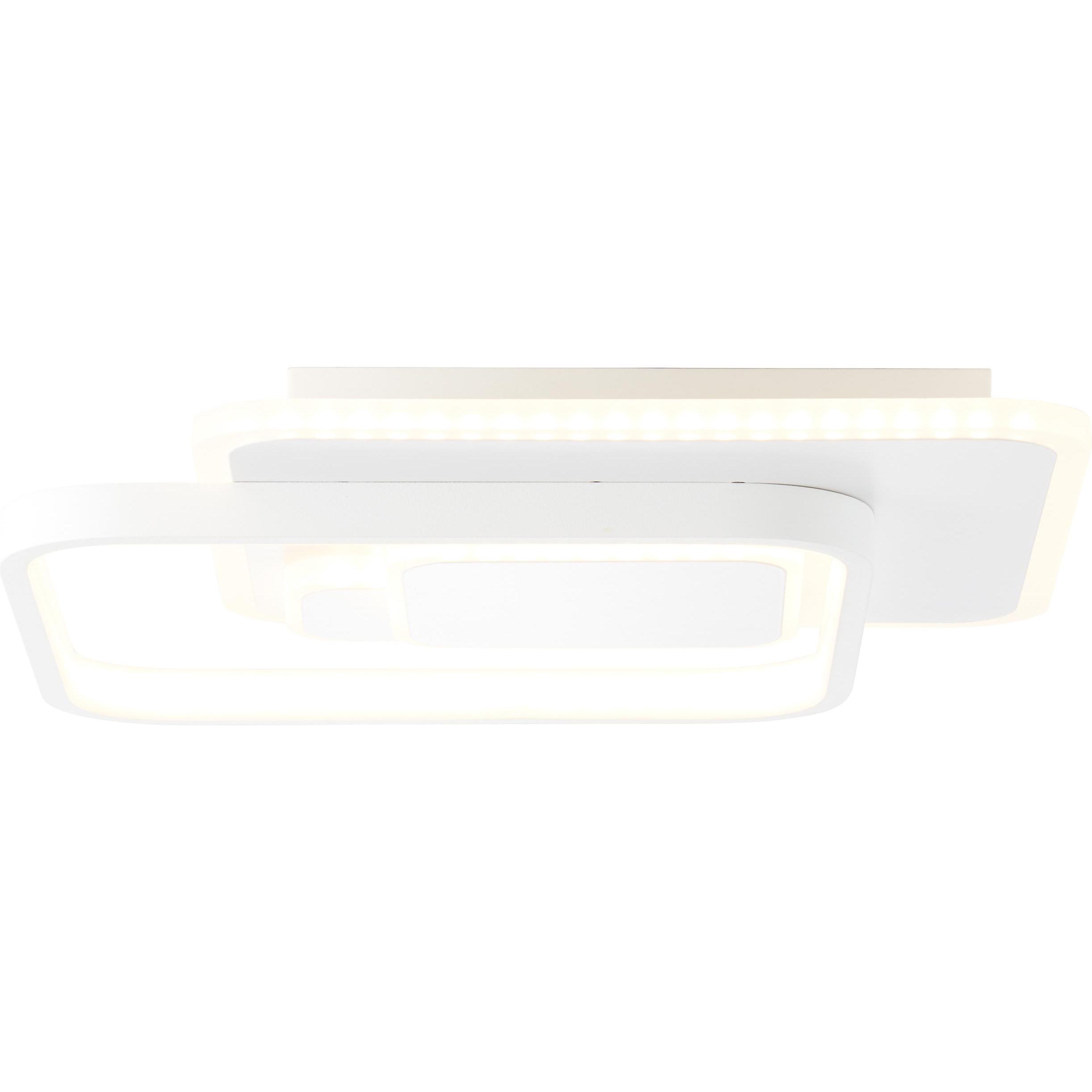 Brilliant, Wandleuchte + Deckenleuchte, Geron LED 26W / WA/DE / 2600lm / 3000K Wand- und Deckenleuchte 31x31cm (2600 lm)