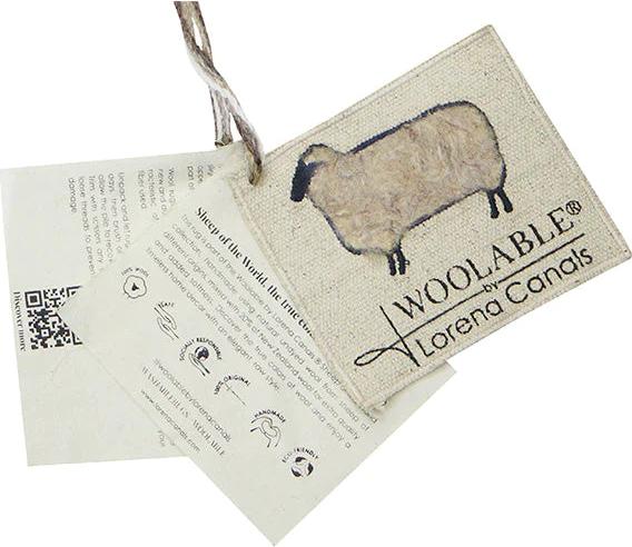 Produktbild Lorena Canals Rug Woolable Woolly-White (75 x 110 cm)