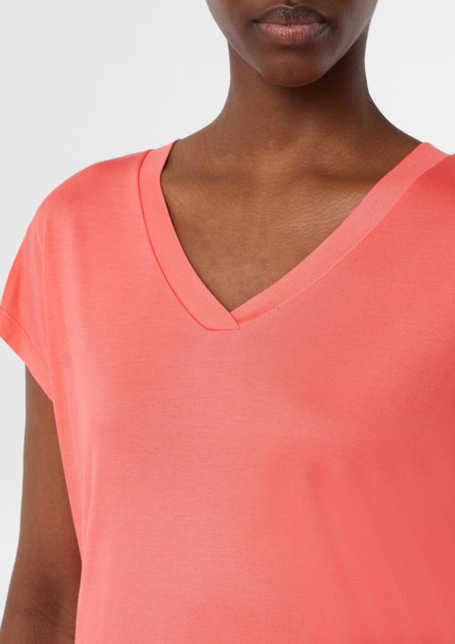 Produktbild Comma T-Shirt Kurzarm-Shirt aus Viskose (38)