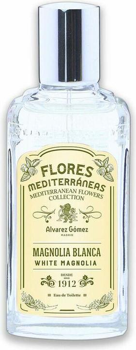 Alvarez Gomez Mediterranean Flowers Eau De Toilette - White Magnolia 150ml (Eau de Toilette, 150 ml)